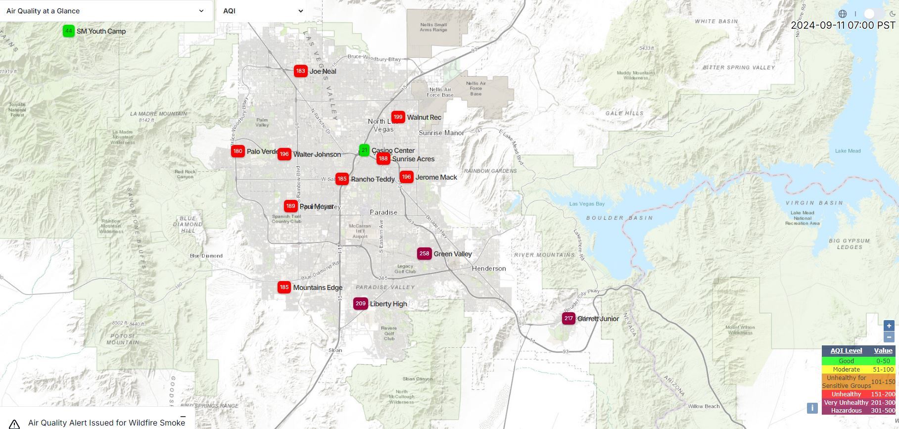 Air quality 9.11.2024