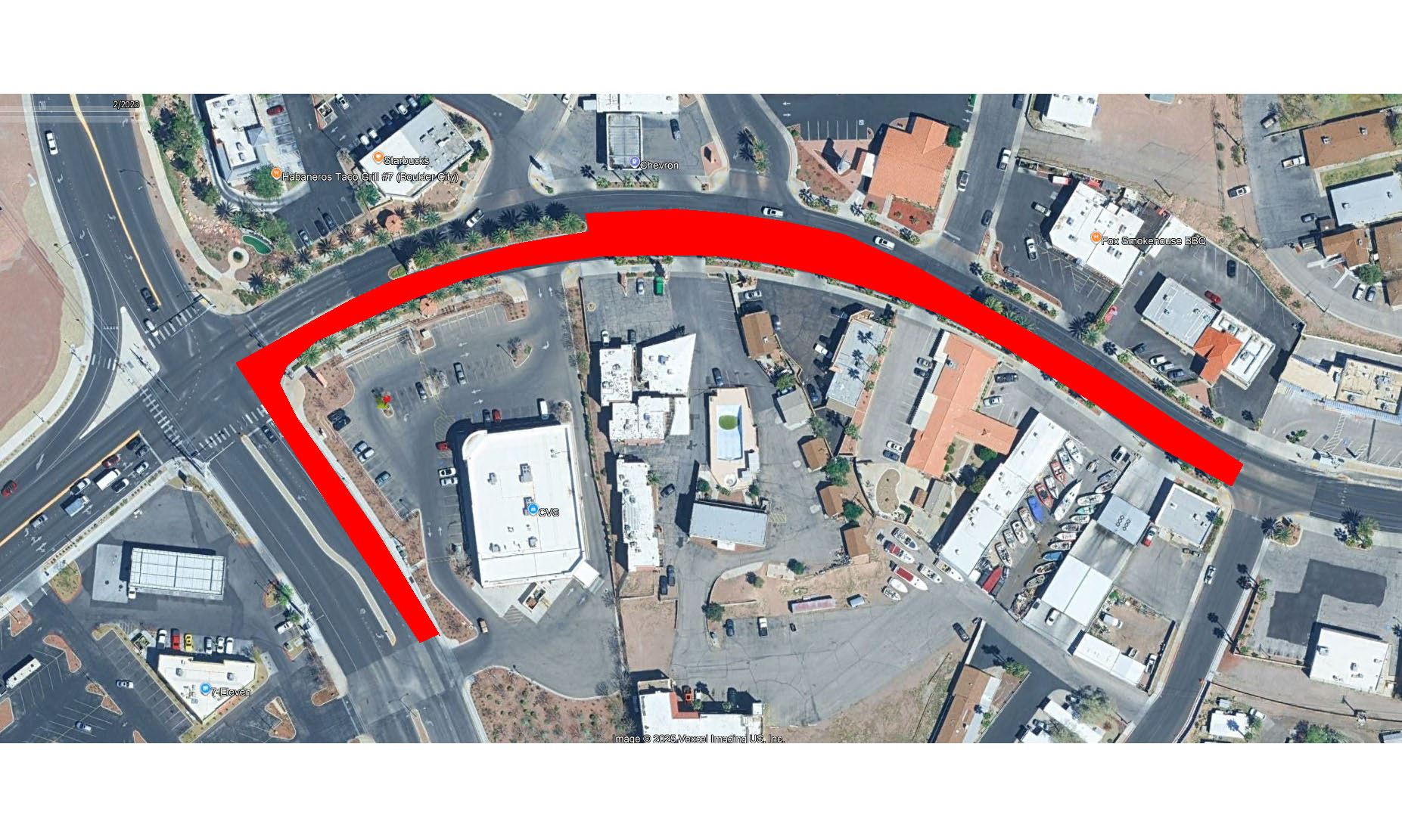 Nevada Way Closure 1-31-25